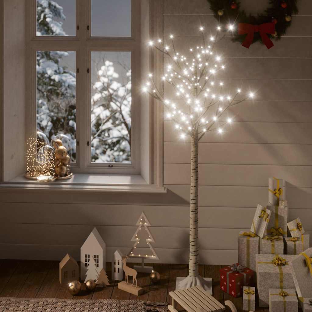 vidaXL Christmas Tree | White | Plastic | 1.5 metres | Christmas Tree | Other 1
