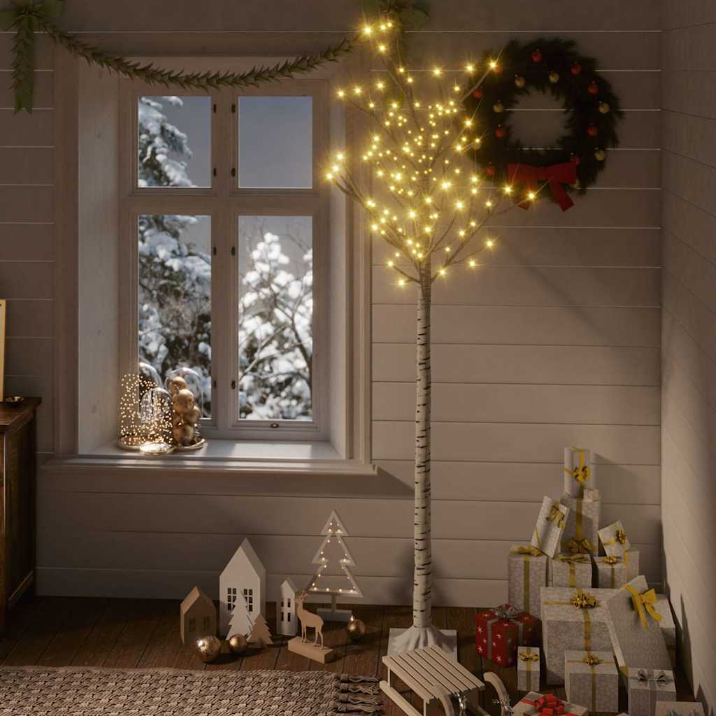 vidaXL Christmas Tree | White | Plastic | 1.8 m | Christmas Tree | Other 1