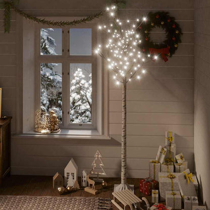 vidaXL Christmas Tree | Cold White | Plastic | 1.8 metres tall | Christmas Tree 1