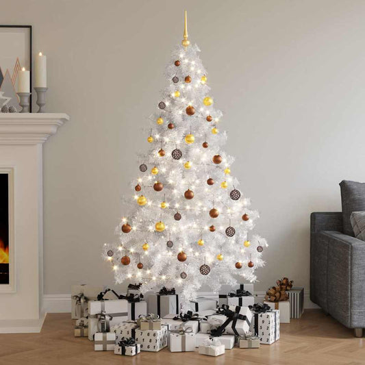 vidaXL Artificial Pre-lit Christmas Tree with Ball Set 180cm 620 Branches 1