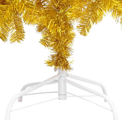 Artificial Pre-lit Christmas Tree in Gold