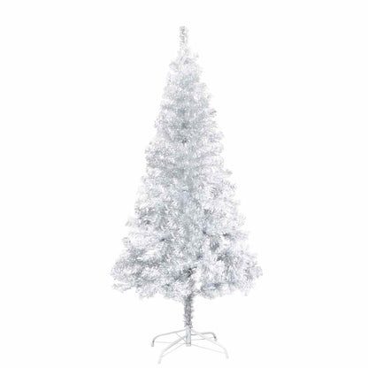 Artificial Pre-lit Christmas Tree in Silver