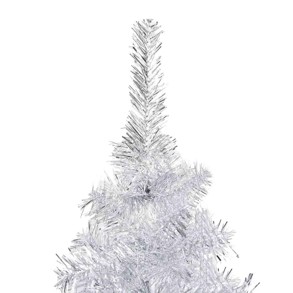 Artificial Pre-lit Christmas Tree in Silver