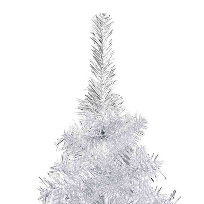Artificial Pre-lit Christmas Tree in Silver