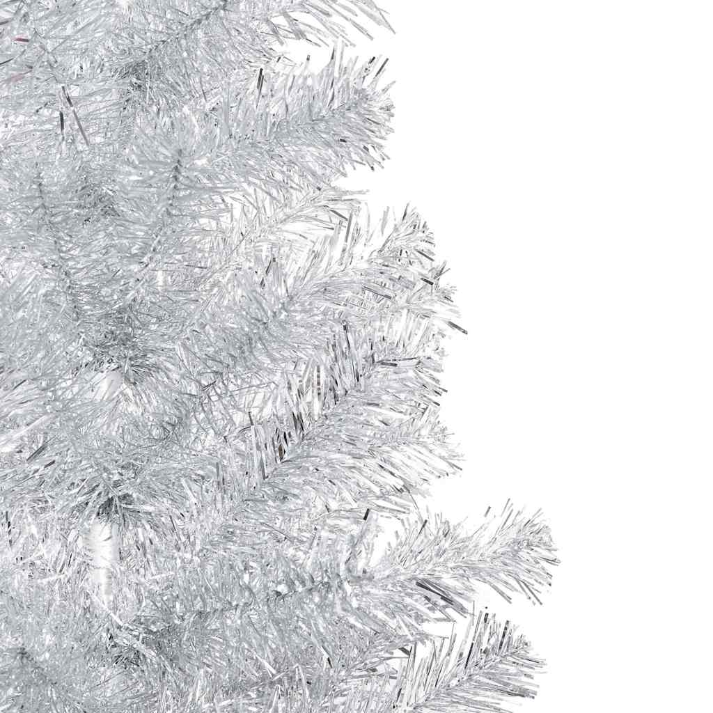 Artificial Pre-lit Christmas Tree in Silver