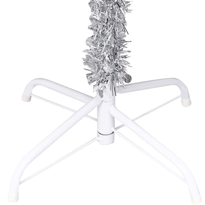 Artificial Pre-lit Christmas Tree in Silver