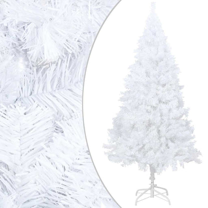 vidaXL Artificial Pre-lit Christmas Tree with Ball Set White 120cm PVC 2