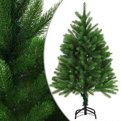 vidaXL Artificial Pre-lit Christmas Tree with Ball Set 120 cm Green 2