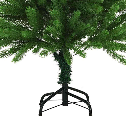 vidaXL Artificial Pre-lit Christmas Tree with Ball Set 120 cm Green 4