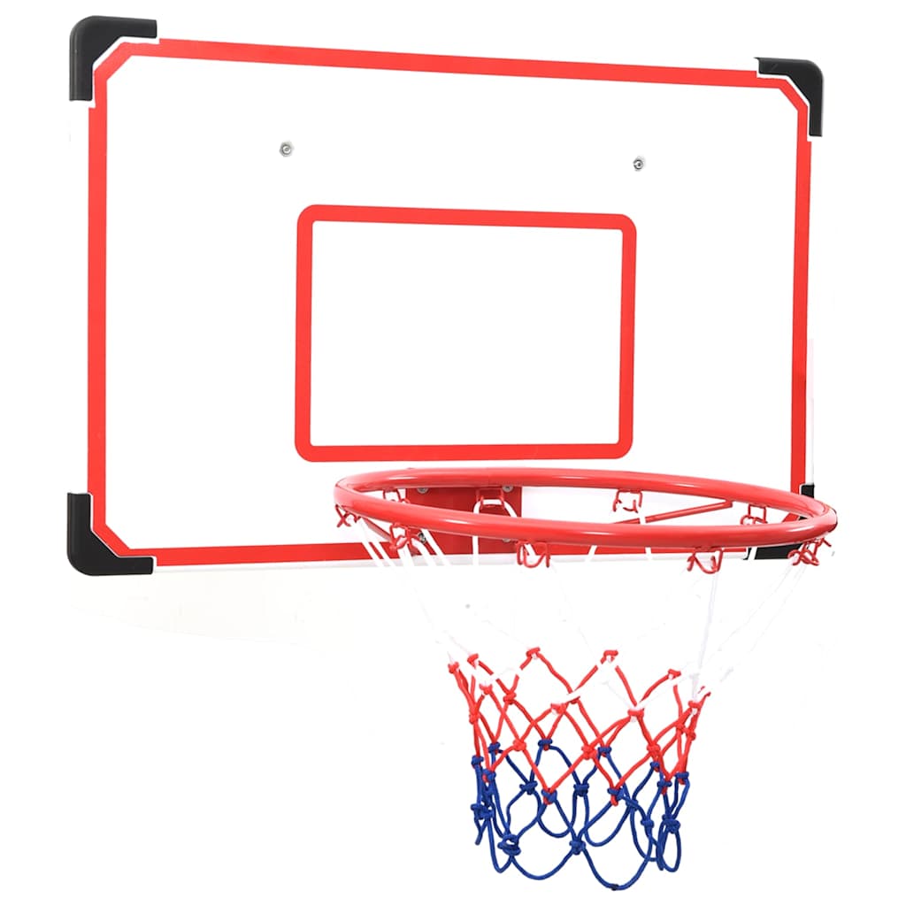 vidaXL Five Piece Wall Mounted Basketball Backboard Set 2