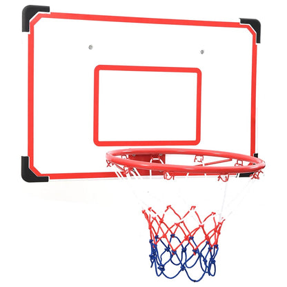 vidaXL Five Piece Wall Mounted Basketball Backboard Set 2