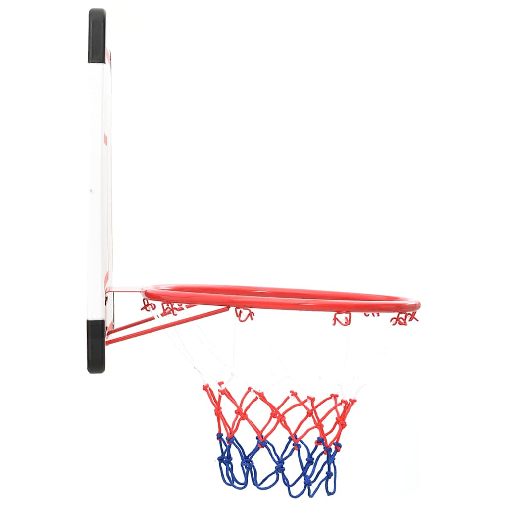 vidaXL Five Piece Wall Mounted Basketball Backboard Set 5