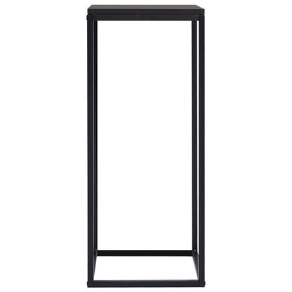 vidaXL Side Table | Set of 2 | Black | Steel, Engineered wood | Durable 4