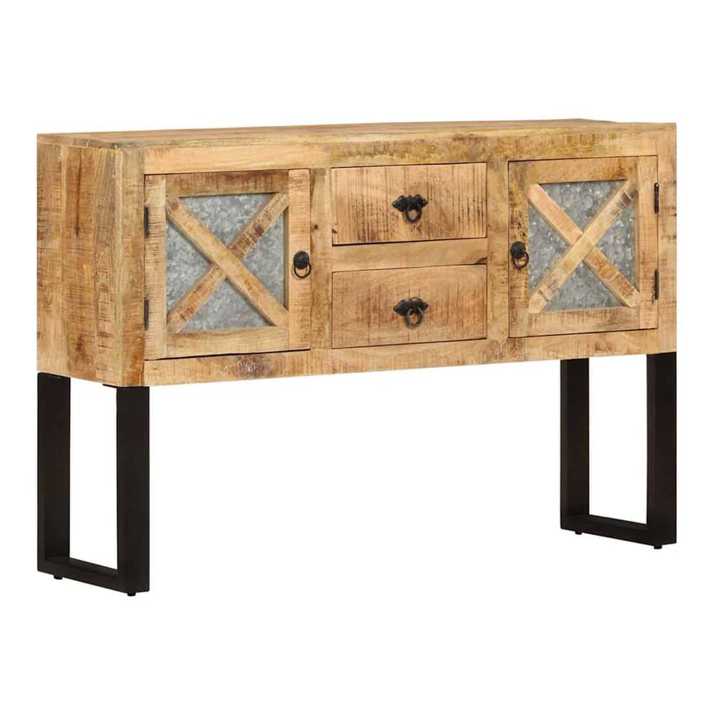 Sideboard Solid Mango Wood 110 cm 74 cm