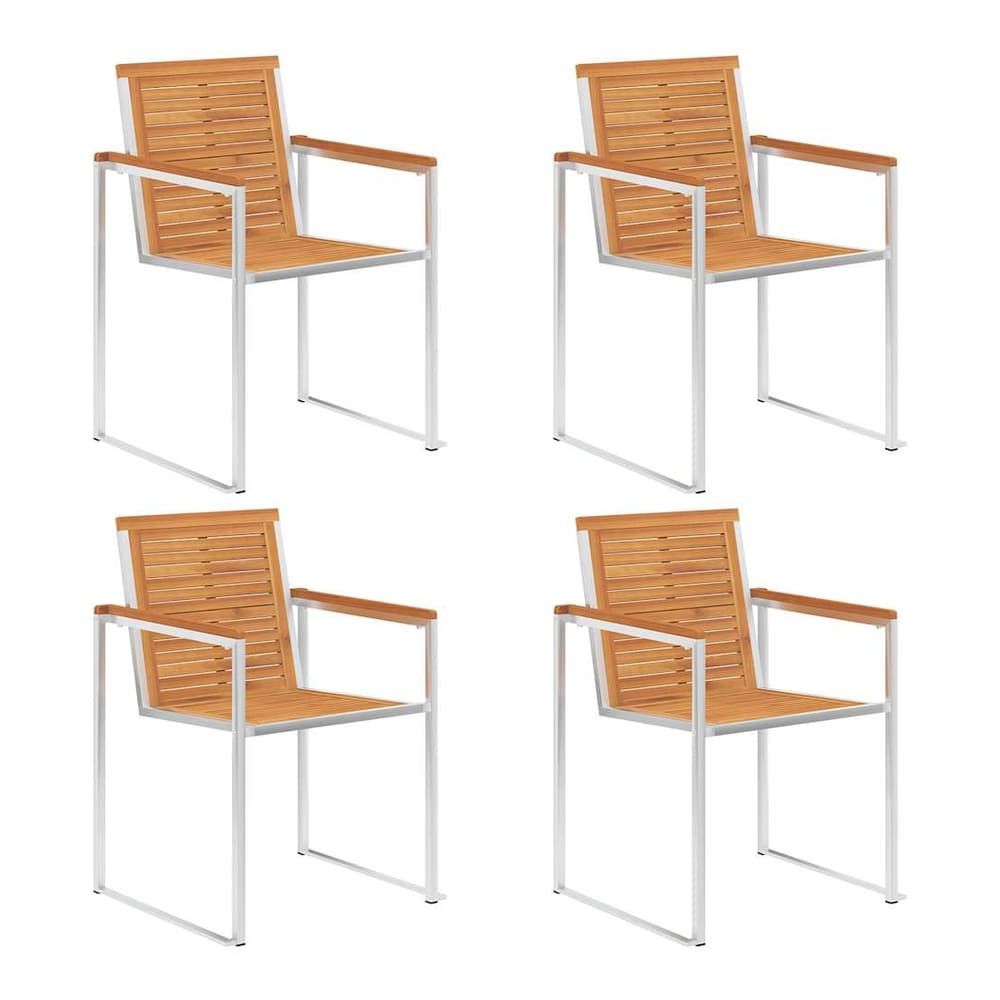 Garden Chairs and Stainless Steel 4