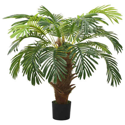 vidaXL Artificial Cycas Palm | Green | Plastic | Medium | Decorative Inlays 1