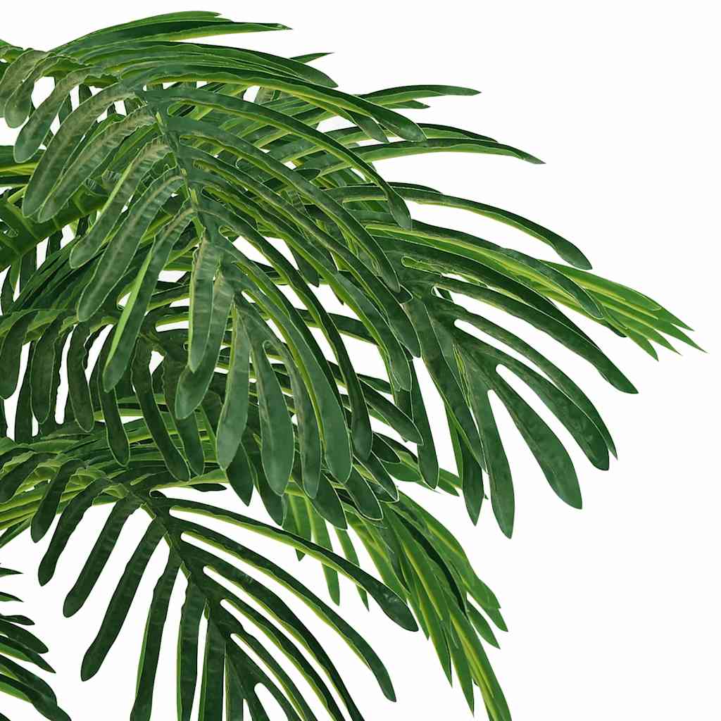 vidaXL Artificial Cycas Palm | Green | Plastic, Wood | 130-140 cm 4