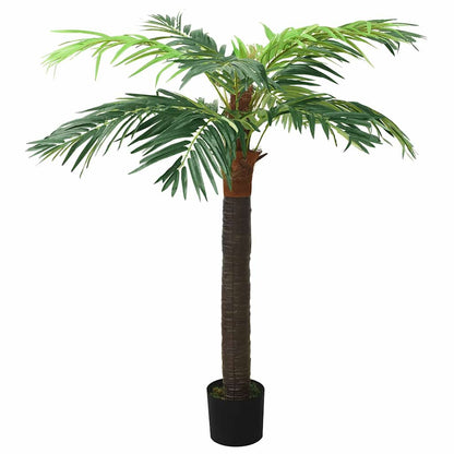 vidaXL Artificial Cycas Palm with Pot Green