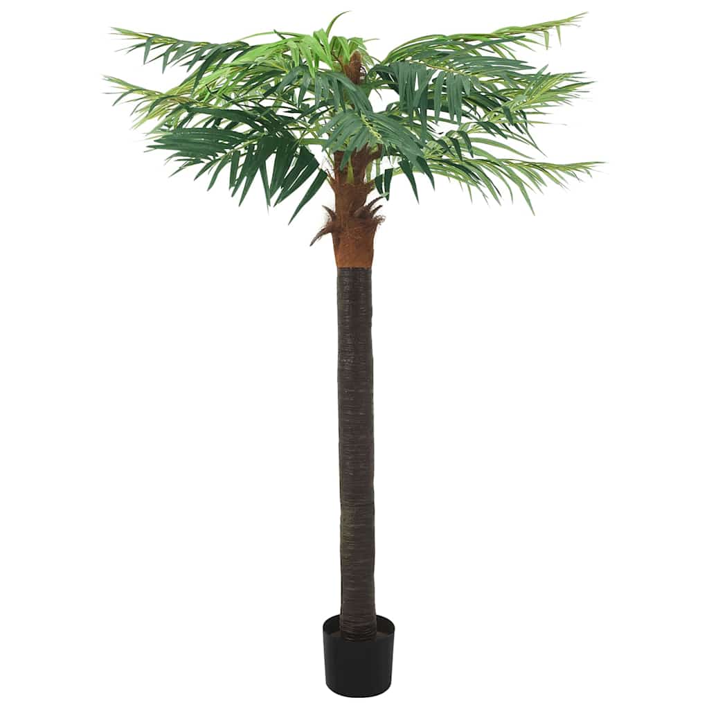 vidaXL Artificial Cycas Palm with Pot Green