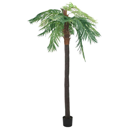 vidaXL Artificial Cycas Palm with Pot Green