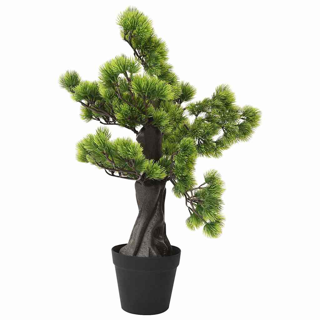 vidaXL Artificial Pinus Bonsai with Pot 60 cm Green 1