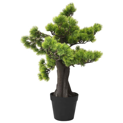 vidaXL Artificial Pinus Bonsai with Pot 60 cm Green 3