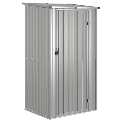 vidaXL Garden Shed | Grey | Galvanised steel, plastic | 118.5x97x209.5 cm 2