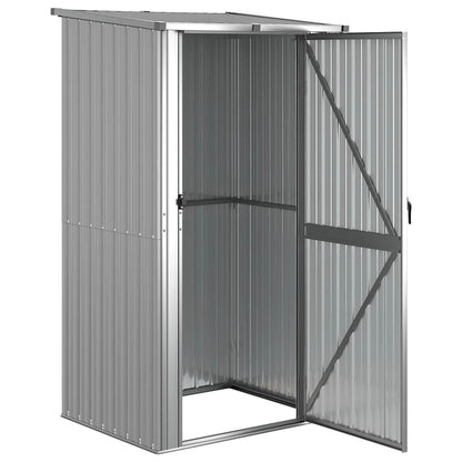 vidaXL Garden Shed | Grey | Galvanised steel, plastic | 118.5x97x209.5 cm 3