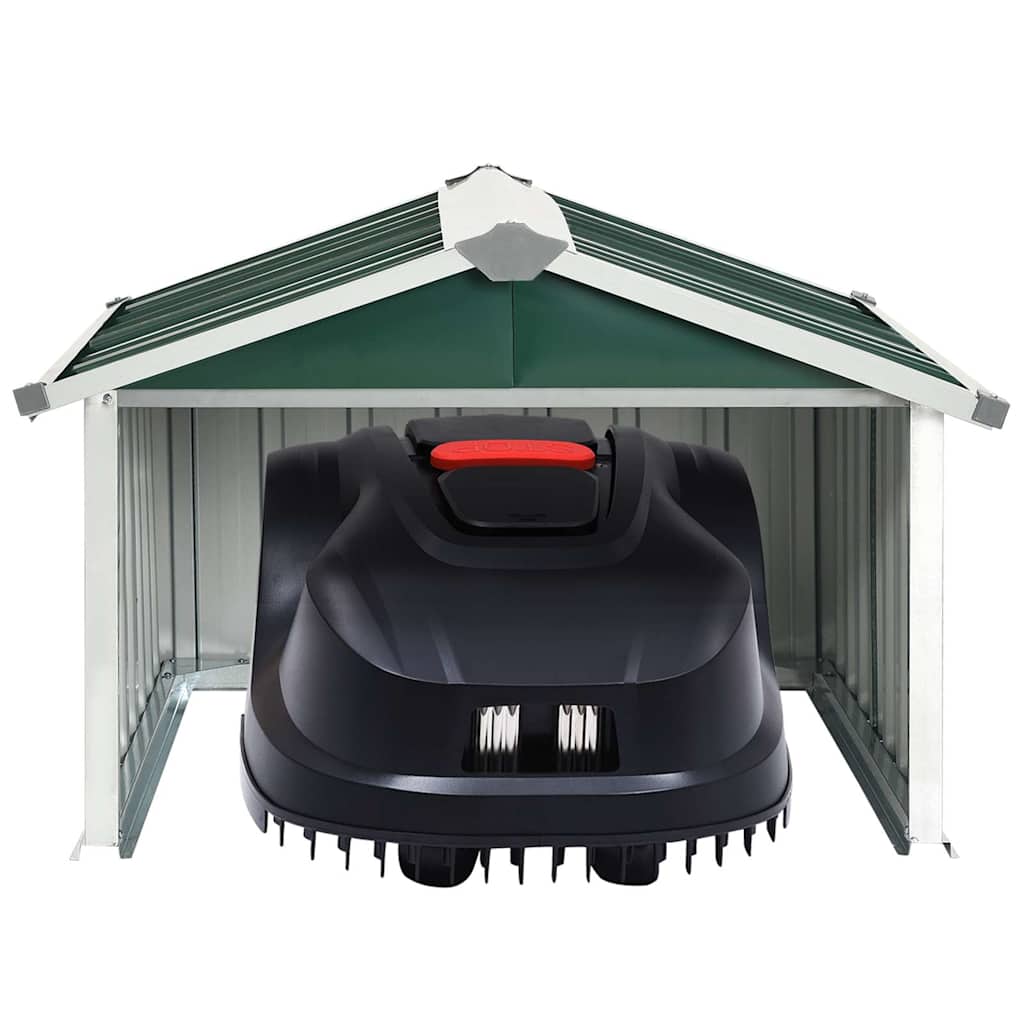 vidaXL Garden Shed | Green | Galvanised steel | Durable | Garden Shed 6