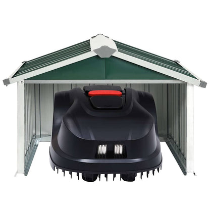vidaXL Garden Shed | Green | Galvanised steel | Durable | Garden Shed 6