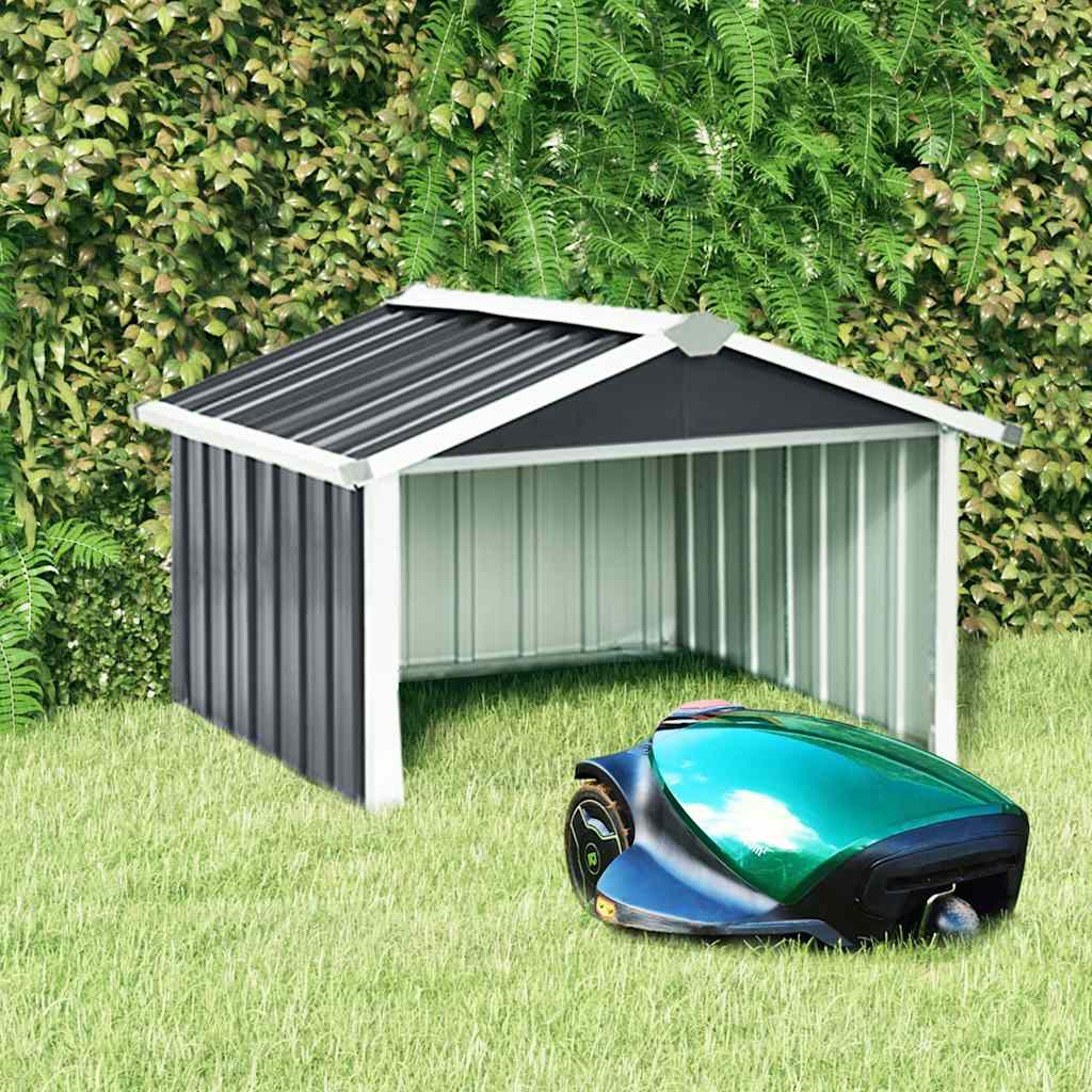 vidaXL Garden Shed | Anthracite | Galvanised steel | Medium |  Durable 1