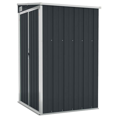vidaXL Garden Shed | Anthracite | Galvanised steel, metal | Large | Garden Shed 2
