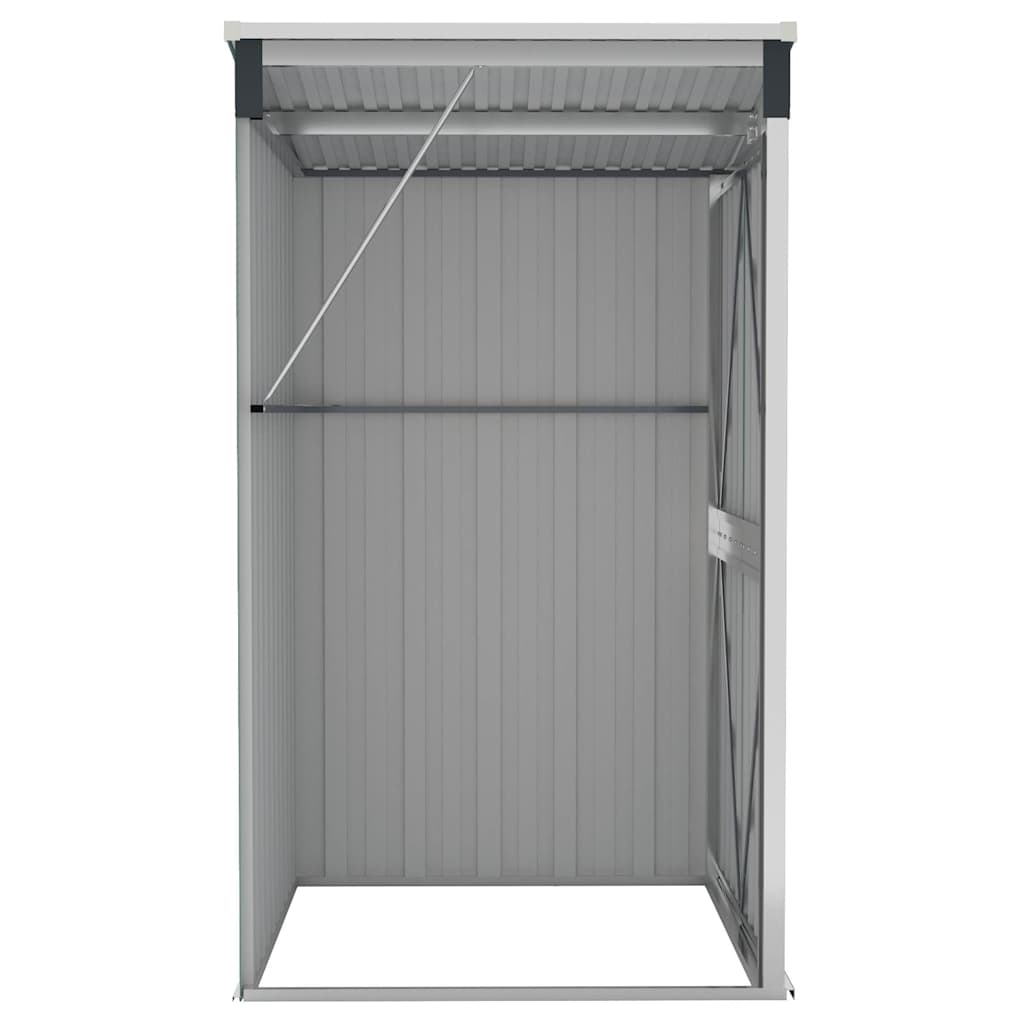 vidaXL Garden Shed | Anthracite | Galvanised steel, metal | Large | Garden Shed 4