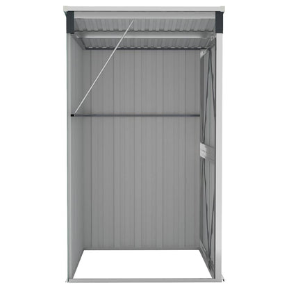 vidaXL Garden Shed | Anthracite | Galvanised steel, metal | Large | Garden Shed 4