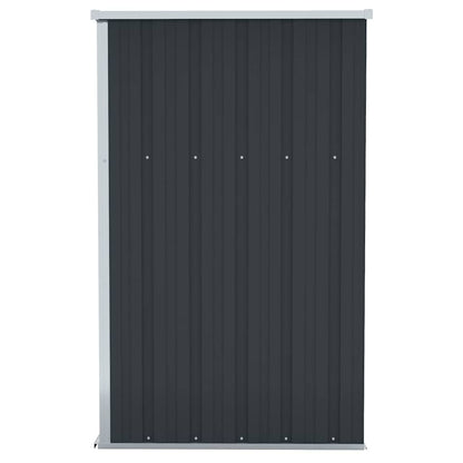 vidaXL Garden Shed | Anthracite | Galvanised steel, metal | Large | Garden Shed 6