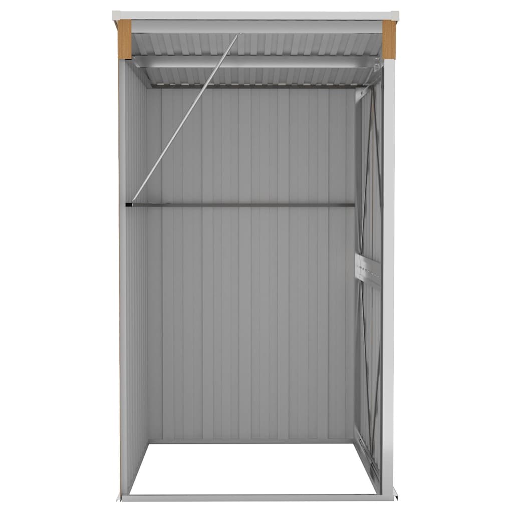 vidaXL Garden Shed | Brown | Galvanised steel, metal | Medium | Garden Shed 6