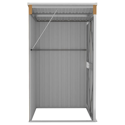 vidaXL Garden Shed | Brown | Galvanised steel, metal | Medium | Garden Shed 6