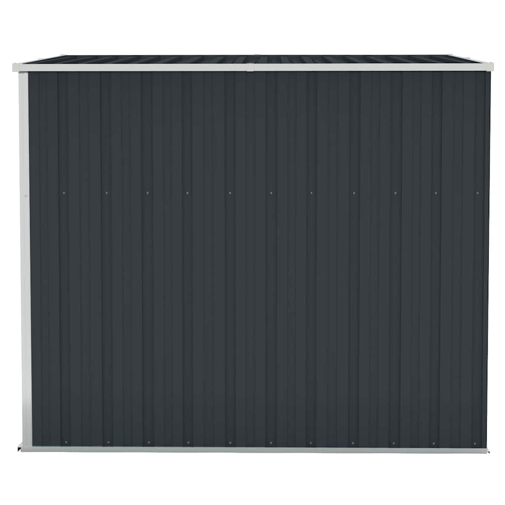 vidaXL Garden Shed | Anthracite | Galvanised steel | 118x194x178 cm 4