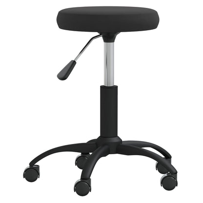 vidaXL Office Swivel Chair Black Velvet 3