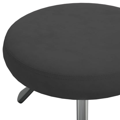 vidaXL Office Swivel Chair Black Velvet 5