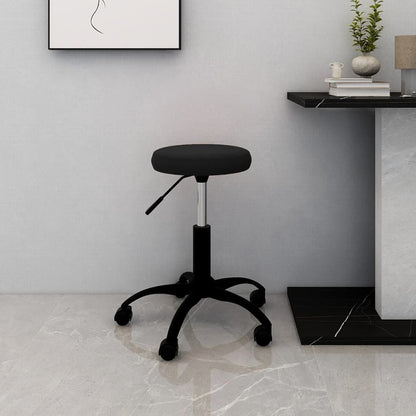 vidaXL Office Swivel Chair Black Velvet 1