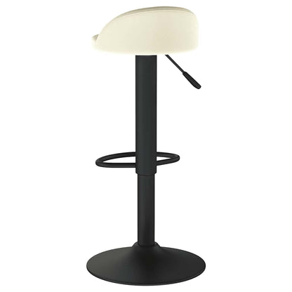 vidaXL Bar Stool Cream Velvet 5