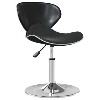 vidaXL Bar Stool Black Faux Leather 2