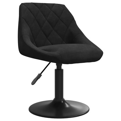 vidaXL Bar Stool Black Velvet 2