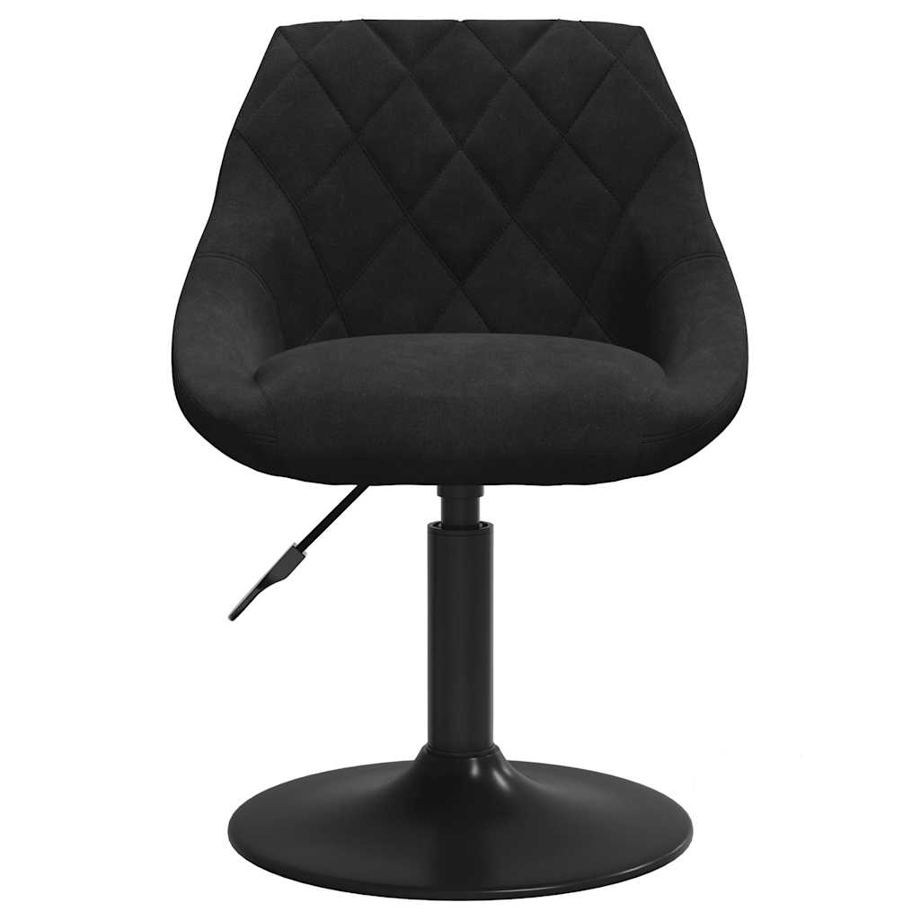 vidaXL Bar Stool Black Velvet 3