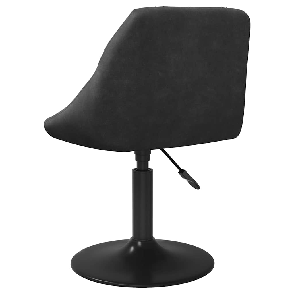 vidaXL Bar Stool Black Velvet 5