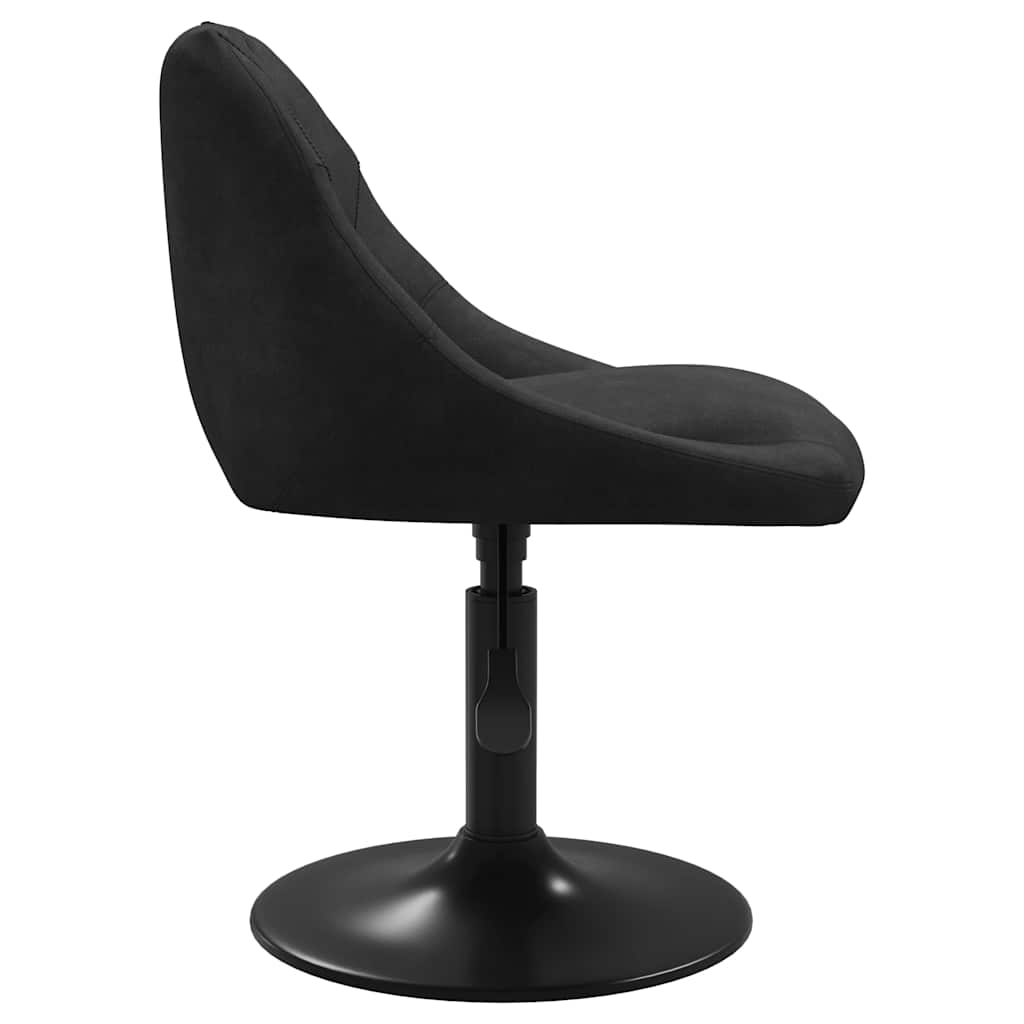 vidaXL Bar Stool Black Velvet 6