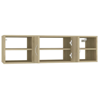 vidaXL Wall Shelf | Sonoma Oak | Engineered Wood | Medium | Wall Shelf 5