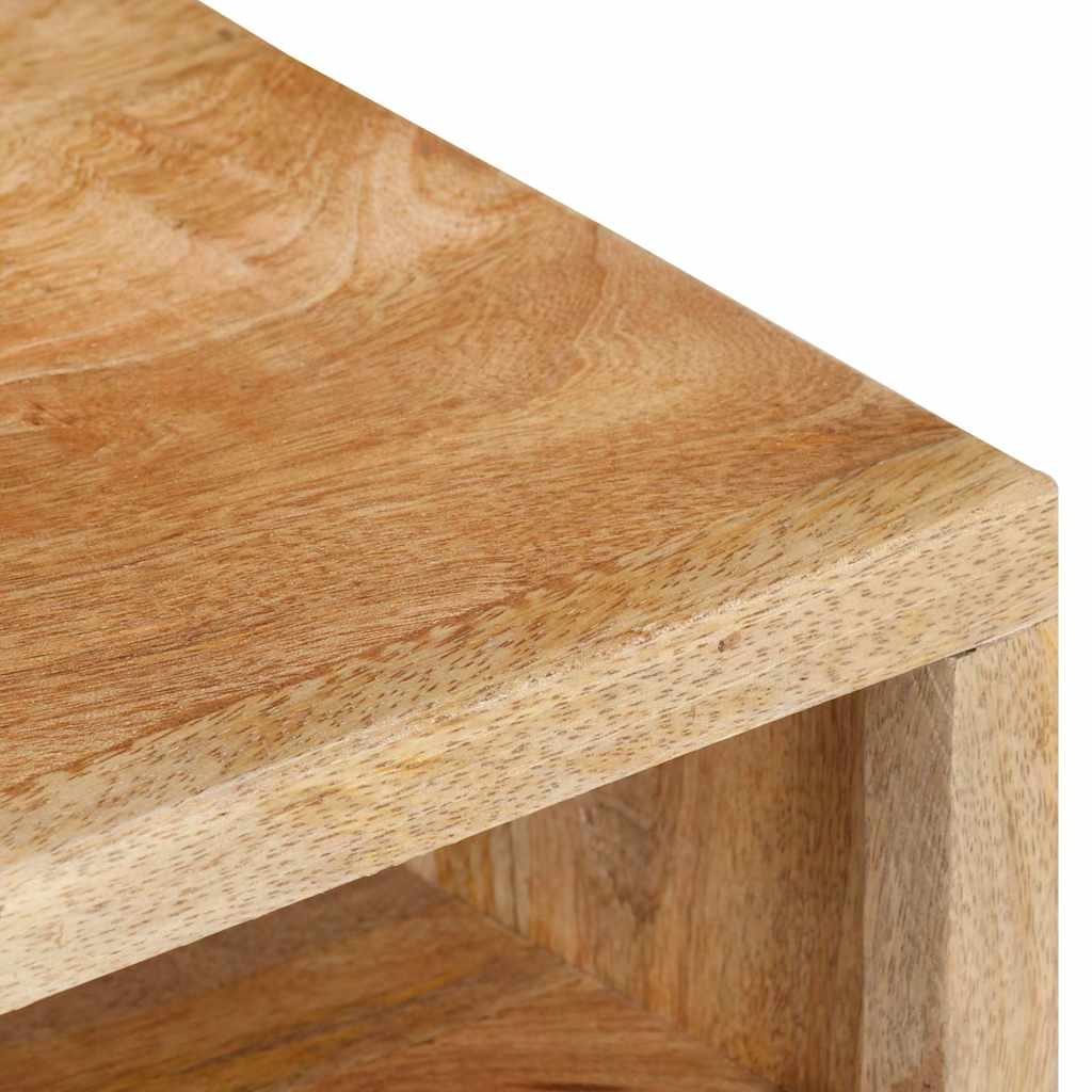 vidaXL TV Cabinet 110x30x40 cm Solid Mango Wood 6