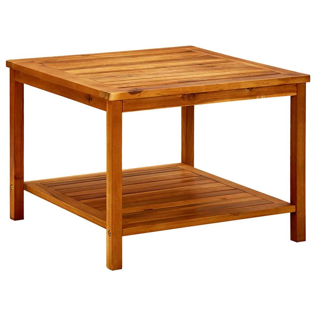 316403 vidaXL Coffee Table 60x60x45 cm Solid Acacia Wood 1